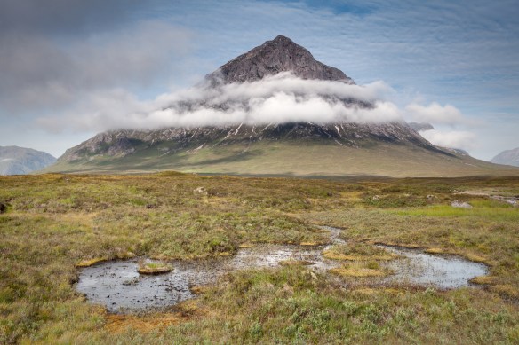Buachaille Etive Mor at Sunrise Mid-Summer
