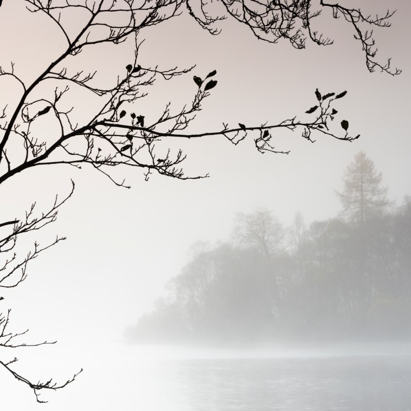 Loch Chon Abstracts in the Fog.